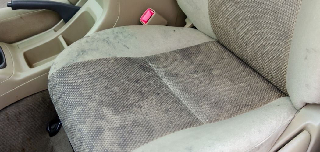 stains on car seat